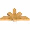 Ekena Millwork Redmond Rough Sawn Timber Gable Bracket, Western Red Cedar, 48"W x 26"H x 4"D x 6"F, 13/12 Pitch GBW048X26X0406RED00RWR - alternate 5